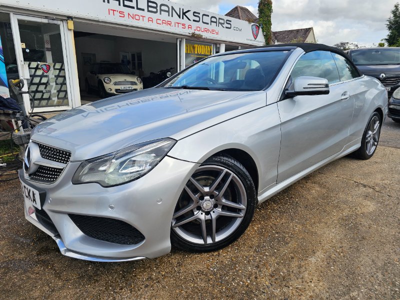 2013 Mercedes-Benz E Class 3.0 E350d V6 BlueTEC AMG Sport Cabriolet 2dr Diesel G-Tronic Euro 6 s/s 252 ps
