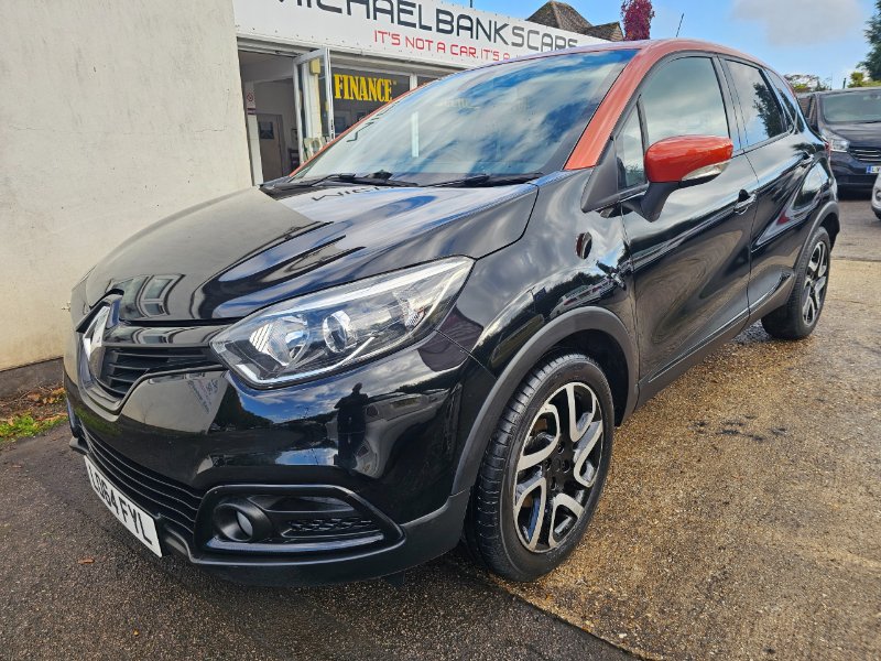 Black Renault Captur 1.5 dCi ENERGY Dynamique S MediaNav SUV 5dr Diesel Manual Euro 5 s/s 90 ps